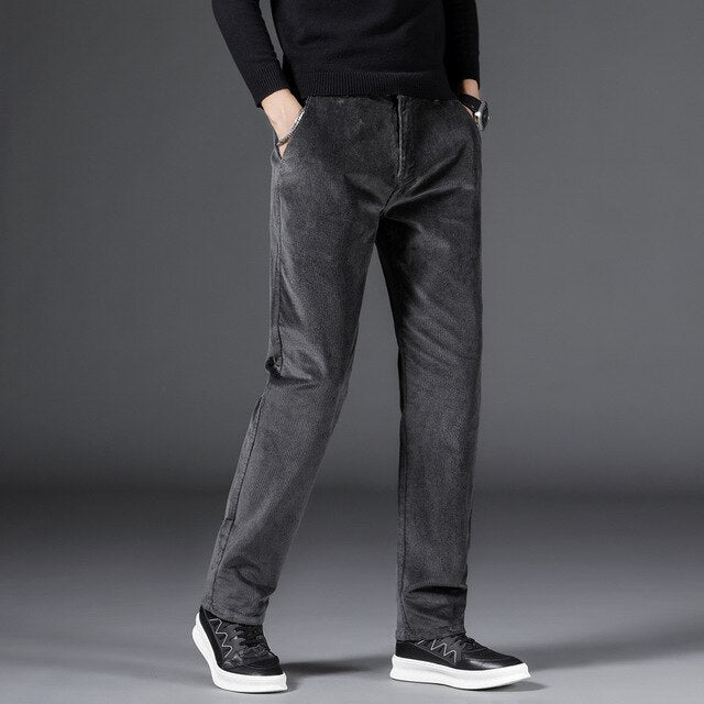 Medium Waist Corduroy.