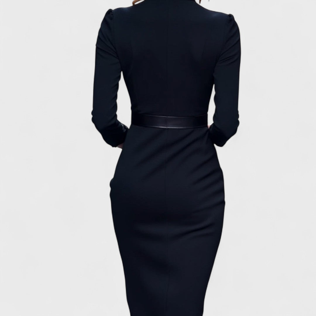 Mandarin™ | Luxe – Maxi dress with belt