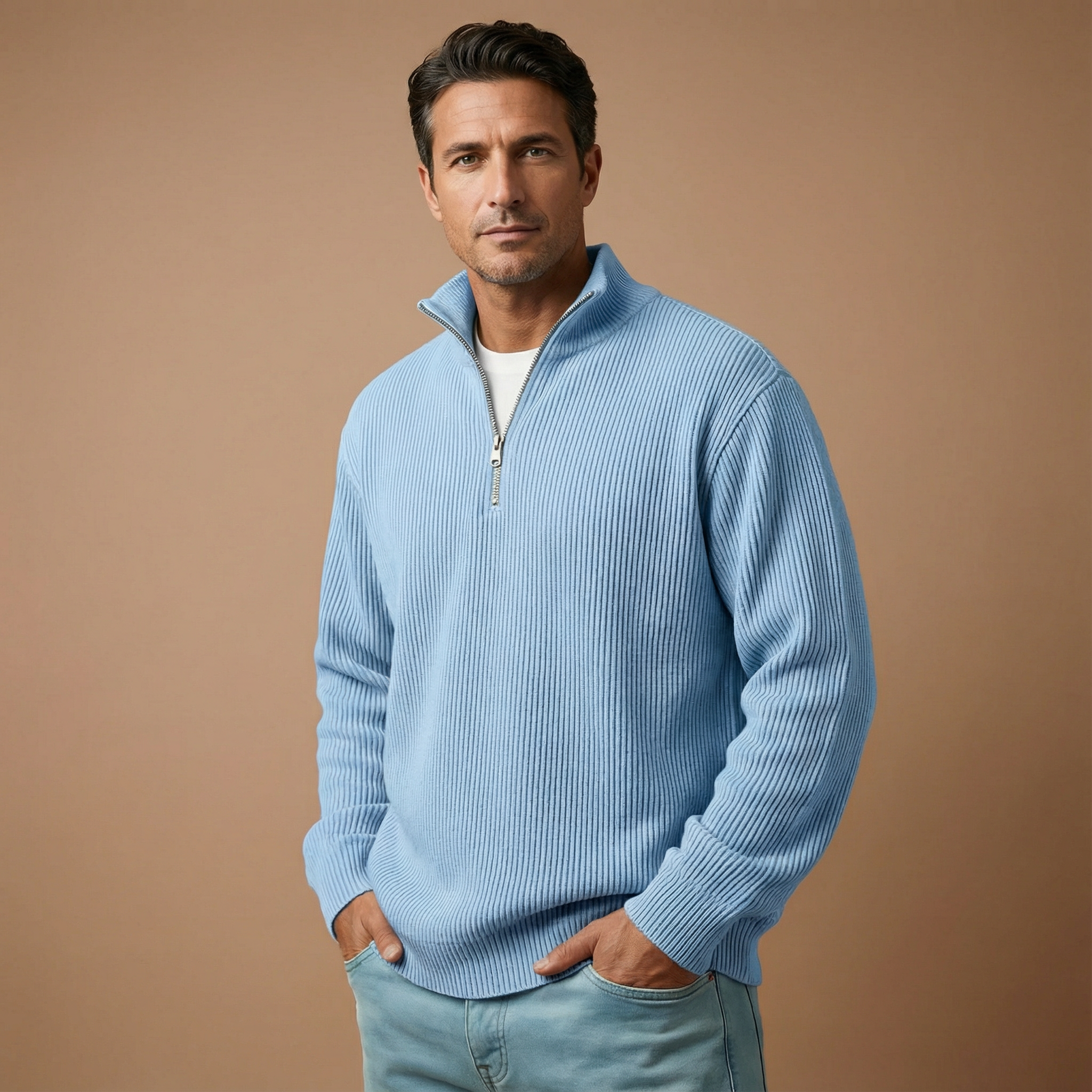 CLIFF™|TRENDY ZIP SWEATER