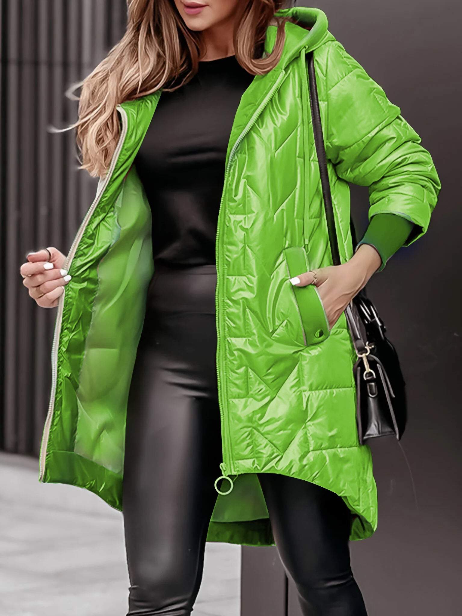 Elisa | Warming Hooded Coat