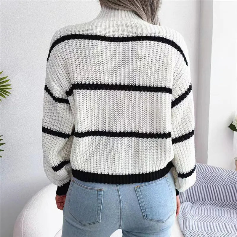 Lina | Women's Striped Sweater