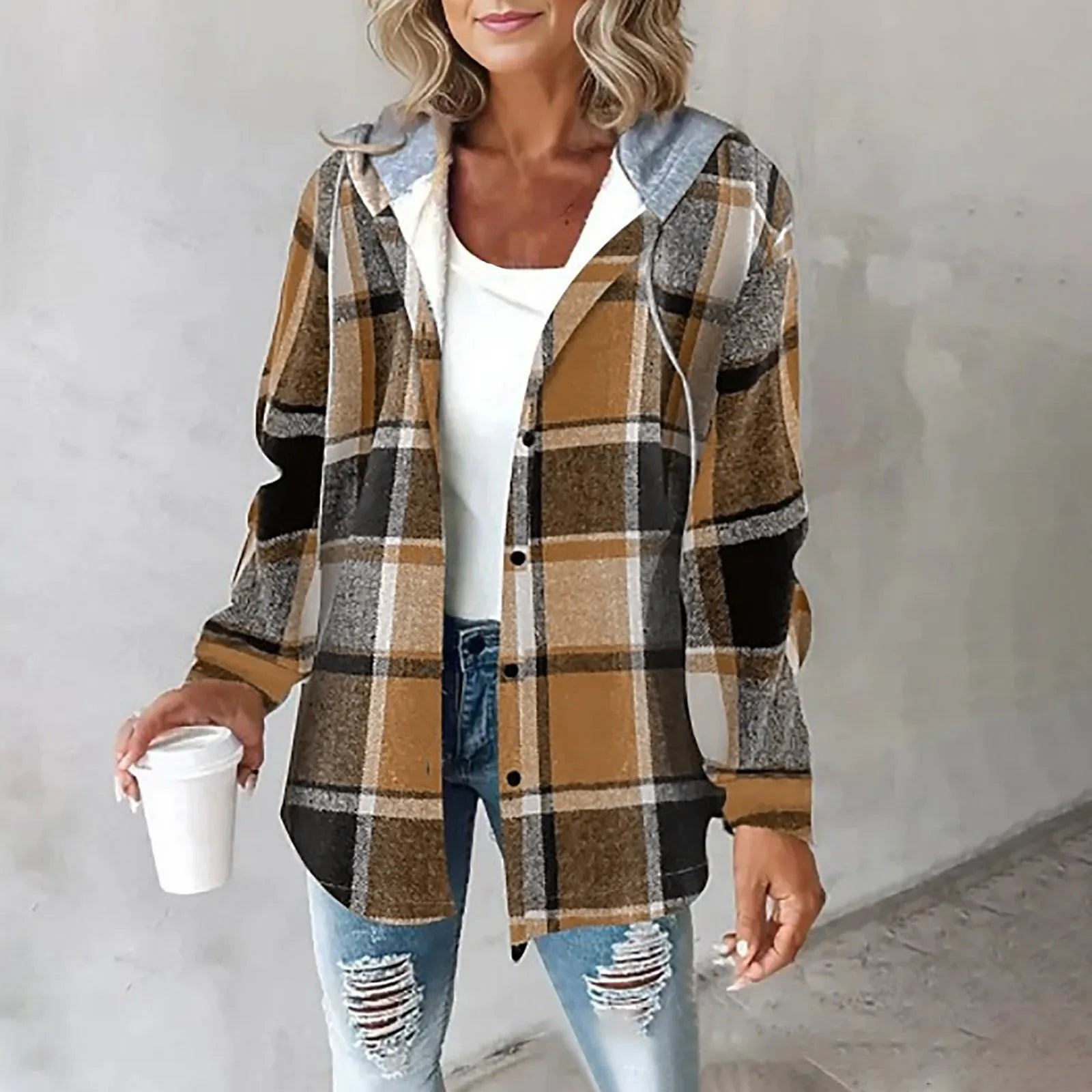 Martina™ | Women's Mesh Button Placket Jacket