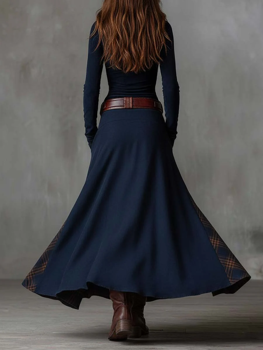 Michelle™ | Suede Maxi Dress