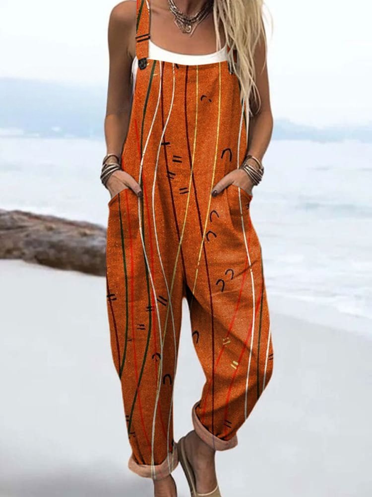 Artistic Line Jumpsuit