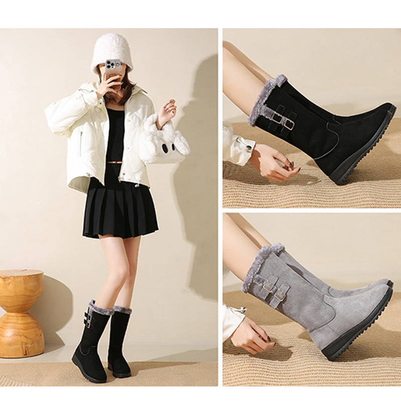 ππ₯ Limited Time β 70% DISCOUNT! Women's Mid-Calf Snow Boots, Warm & Stylish