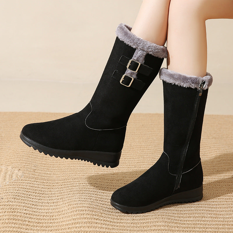 ππ₯ Limited Time β 70% DISCOUNT! Women's Mid-Calf Snow Boots, Warm & Stylish
