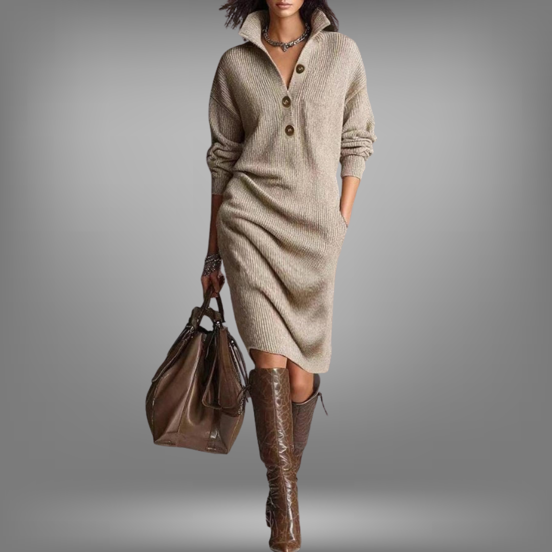 Jane™ | Warm Knit Dress