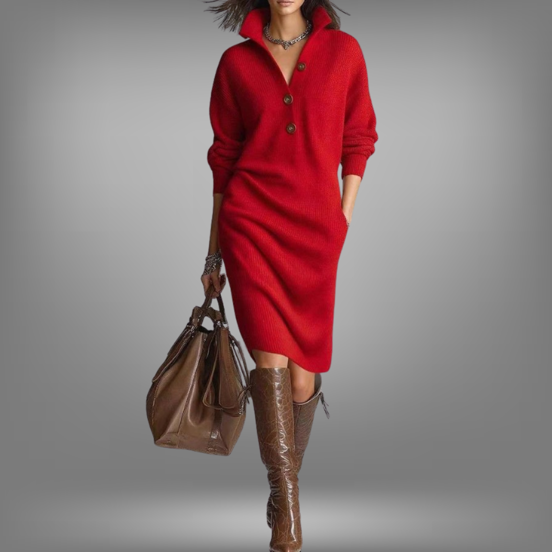 Jane™ | Warm Knit Dress