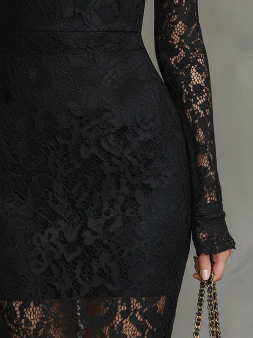 Daria™ | Elegant maxi dress with ties