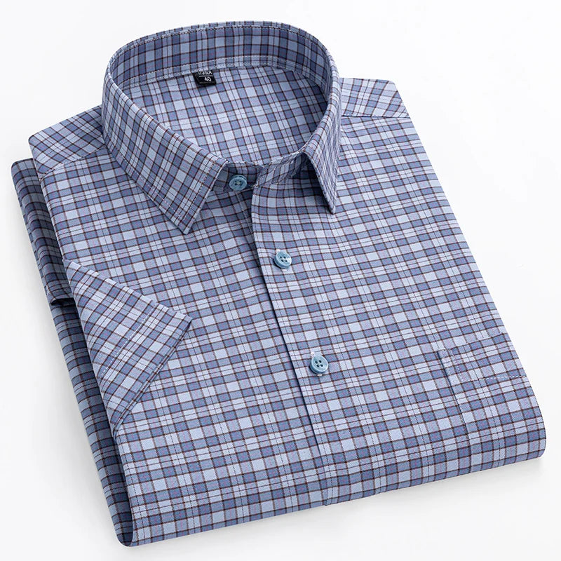 Short-Sleeve Cotton Shirt