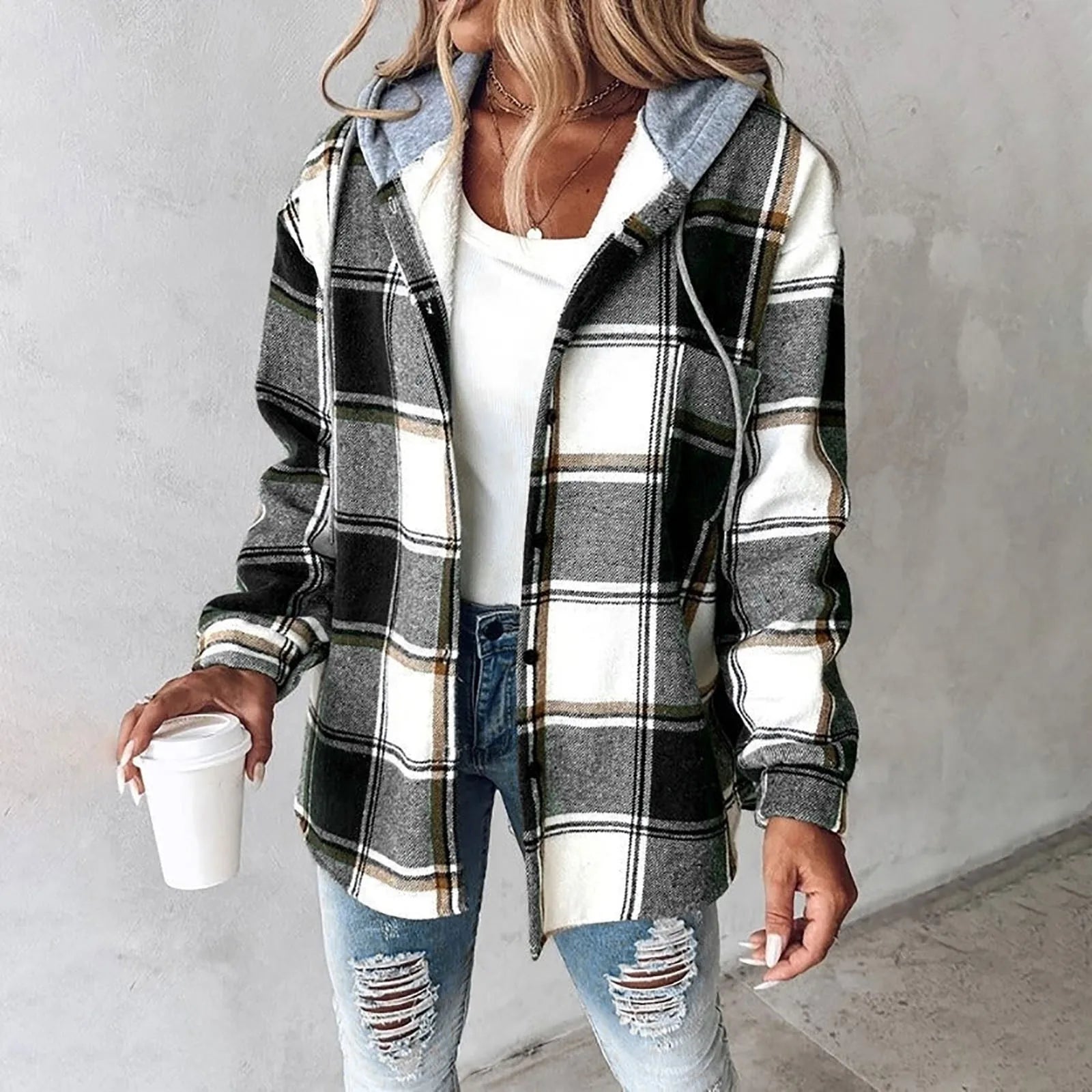 Martina™ | Women's Mesh Button Placket Jacket