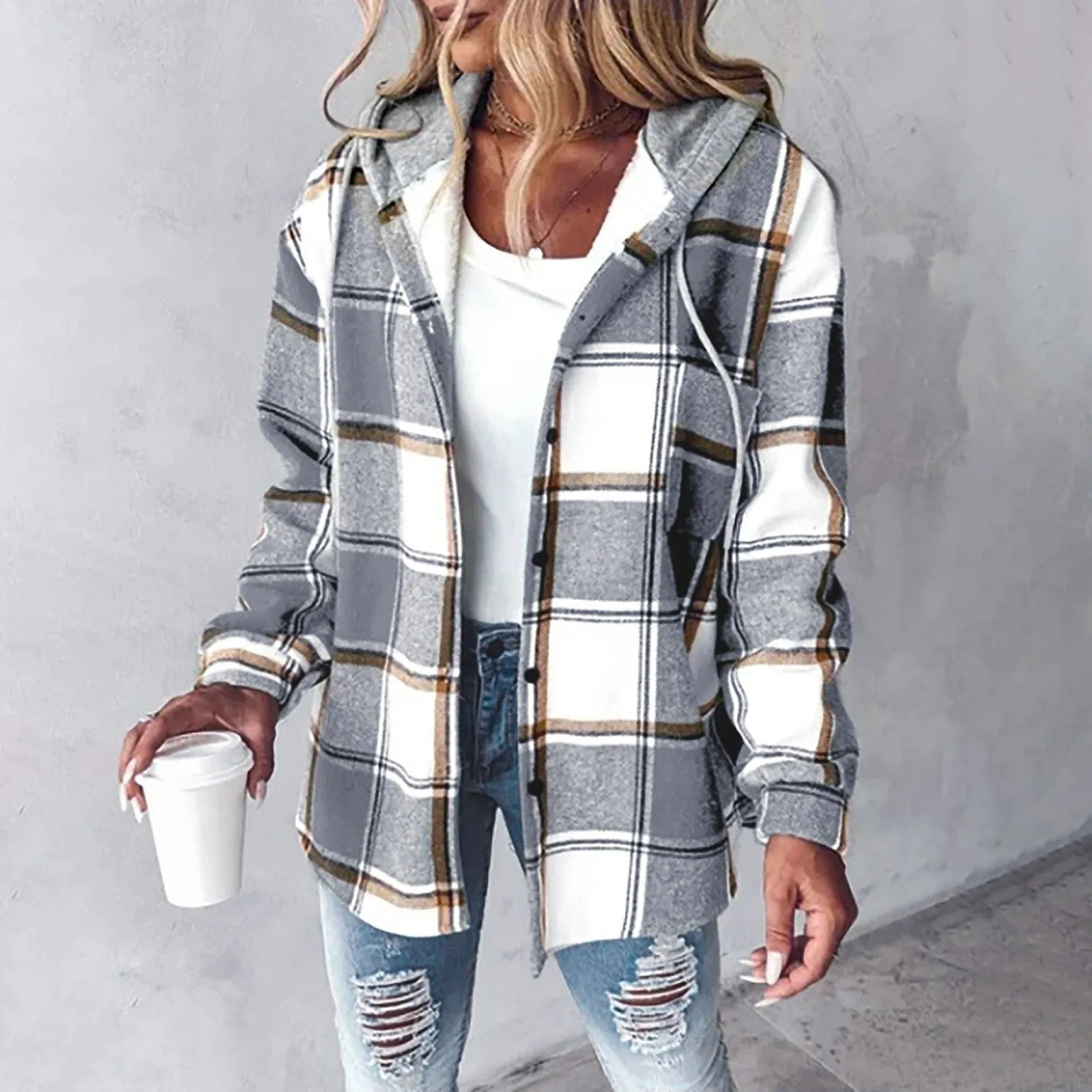 Martina™ | Women's Mesh Button Placket Jacket