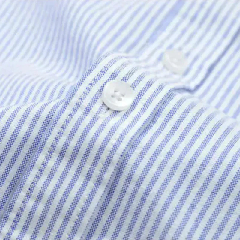 Modern Striped Cotton Shirt
