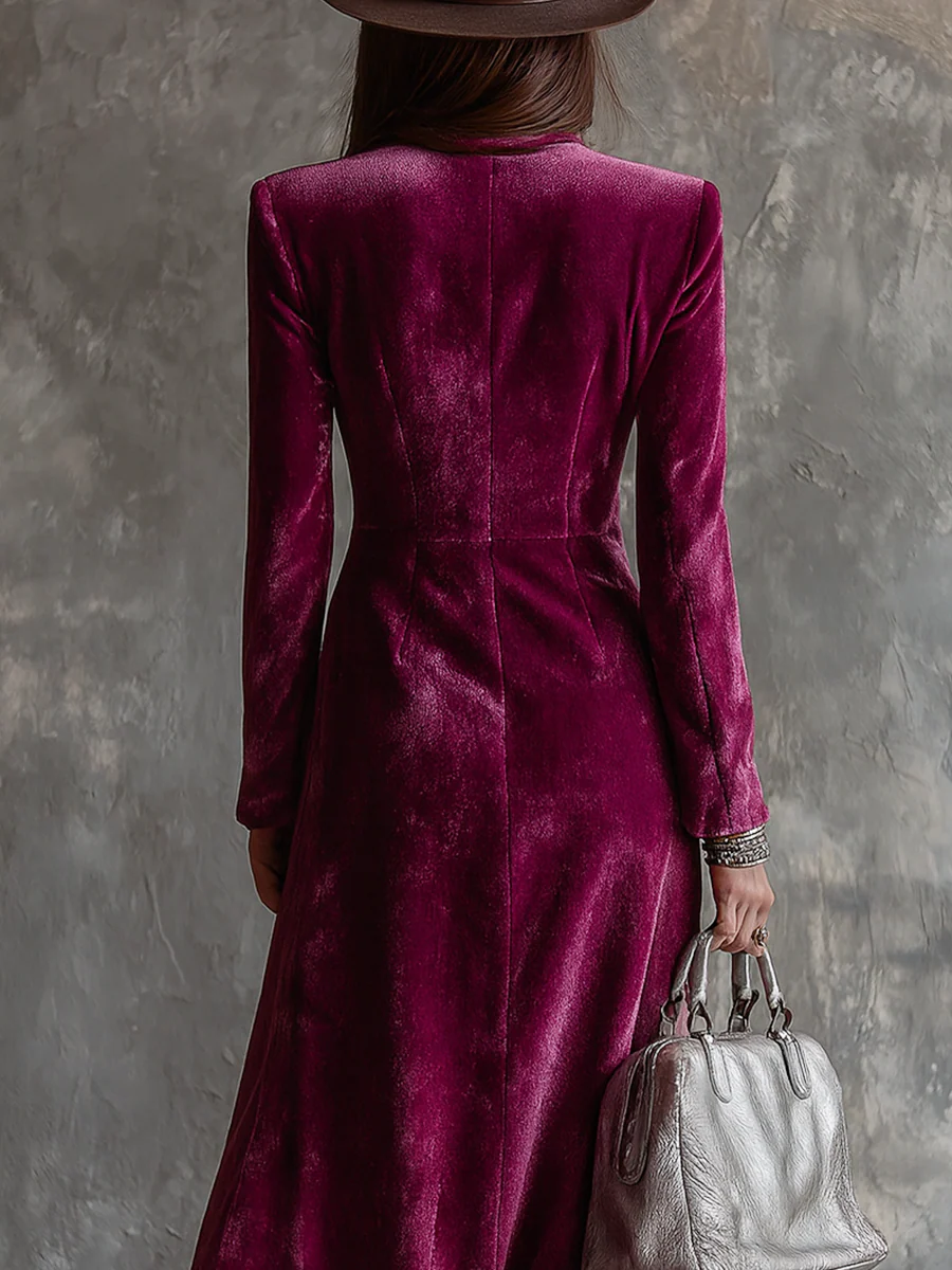 Victoria™ | Velvet Blazer Dress