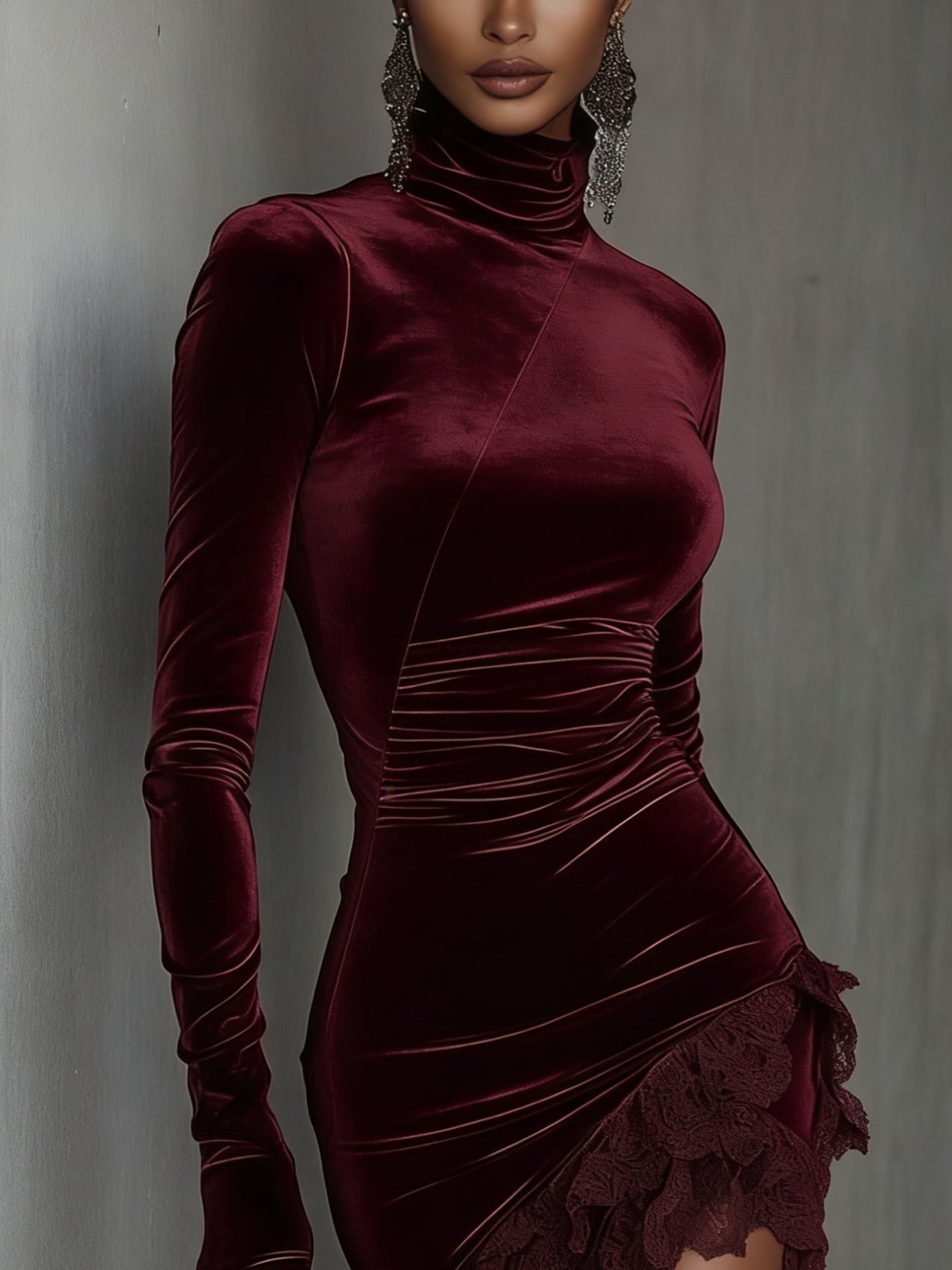 Chiara™ | Mini Velvet Dress