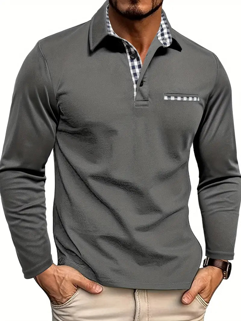 AGOSTINO™|LONG SLEEVE POLO