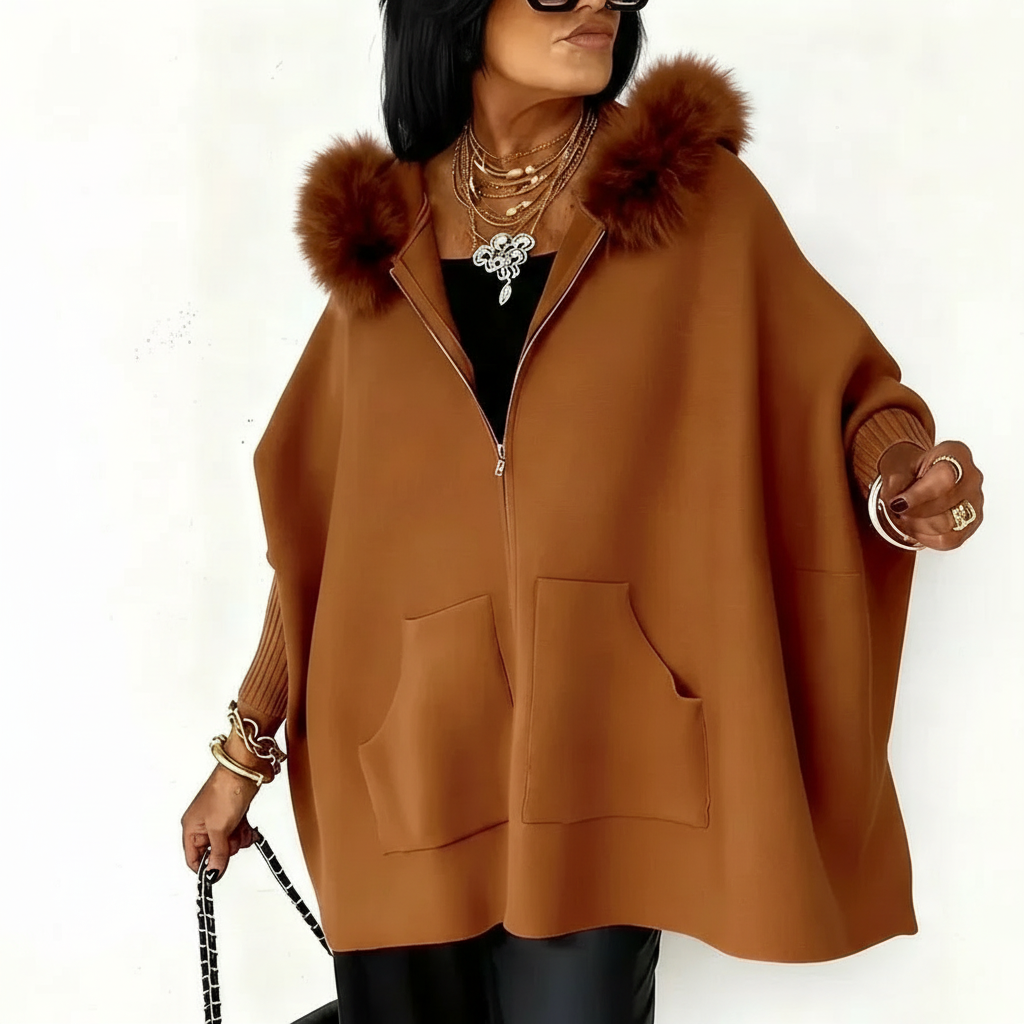 Maria Cape Warm Elegance For Winter